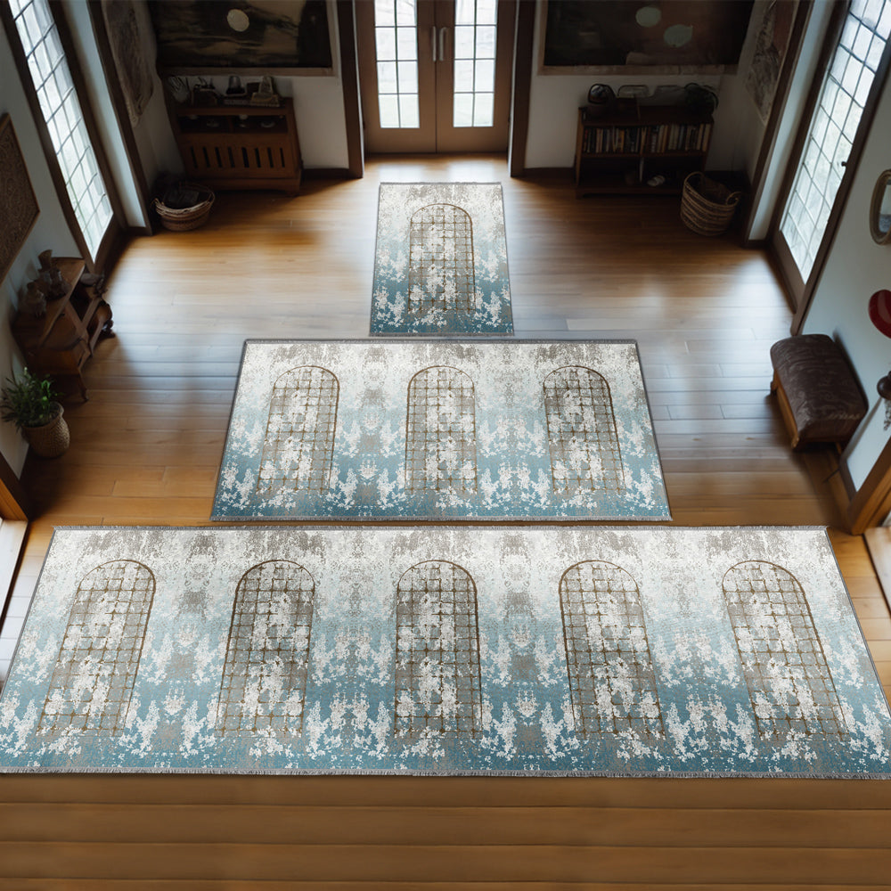 Large Customizable Group & Family Prayer Mat – Soft & Padded Janamaz 408