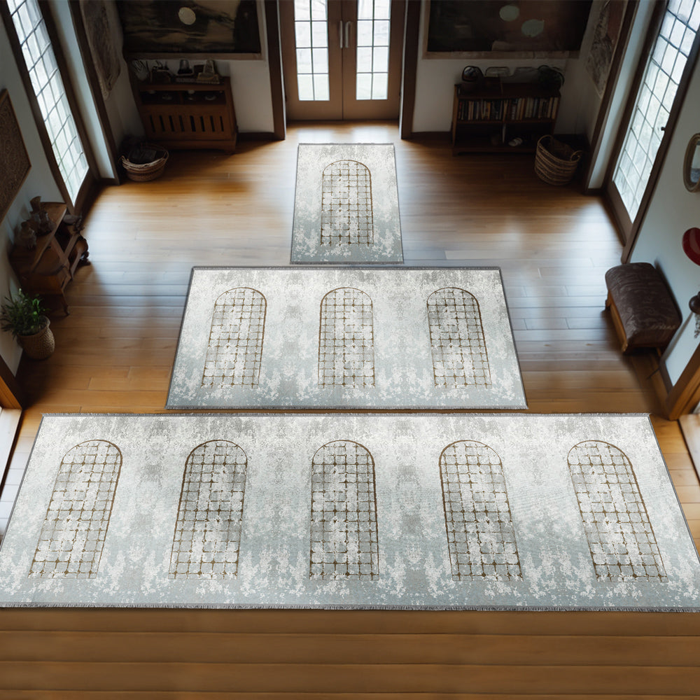 Large Customizable Group & Family Prayer Mat – Soft & Padded Janamaz 408