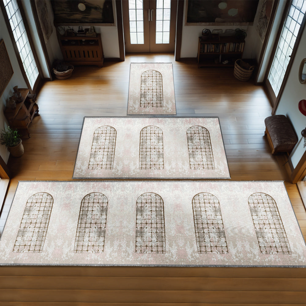 Large Customizable Group & Family Prayer Mat – Soft & Padded Janamaz 408