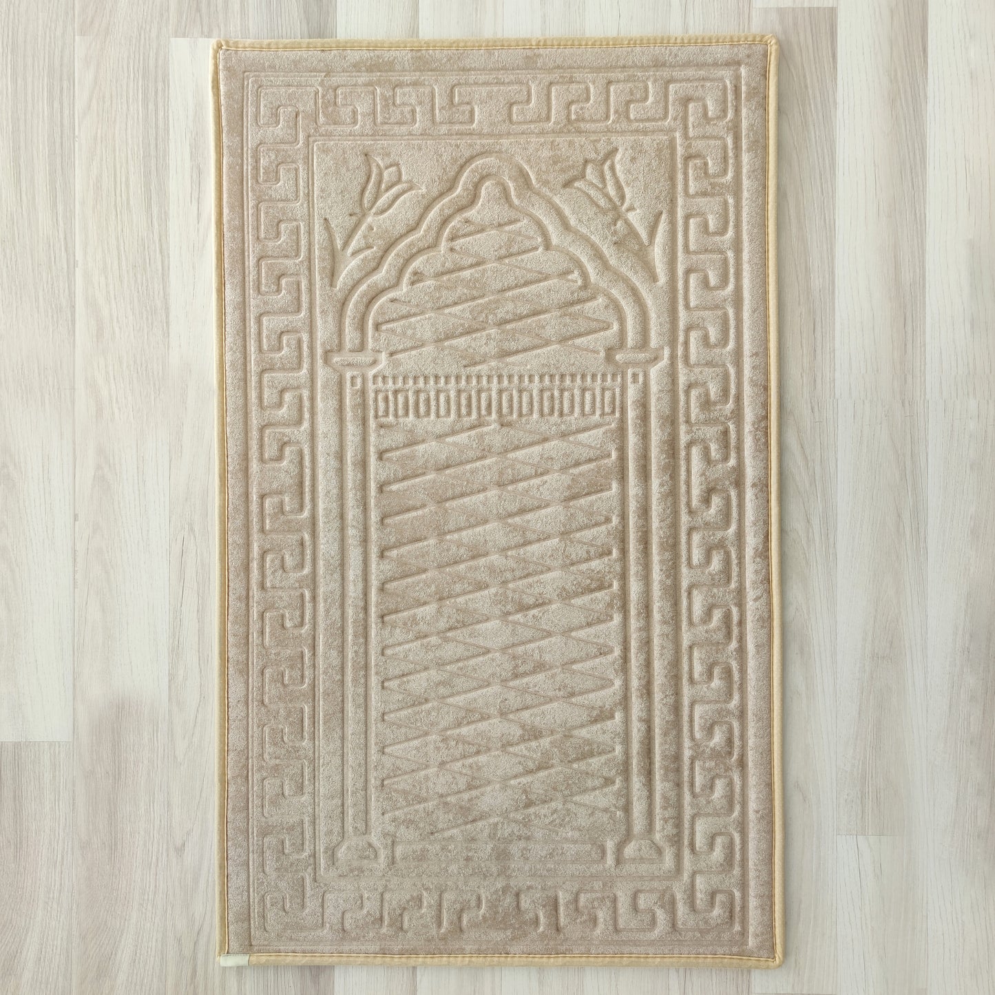 Extra Foam Padded Gold Prayer Mat 101