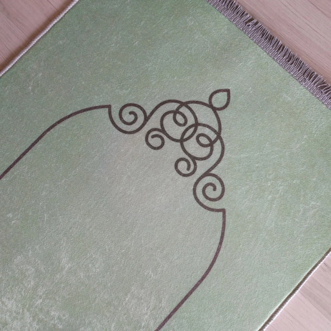 Modern Islamic Foam Padded Personalized Prayer Mat 413