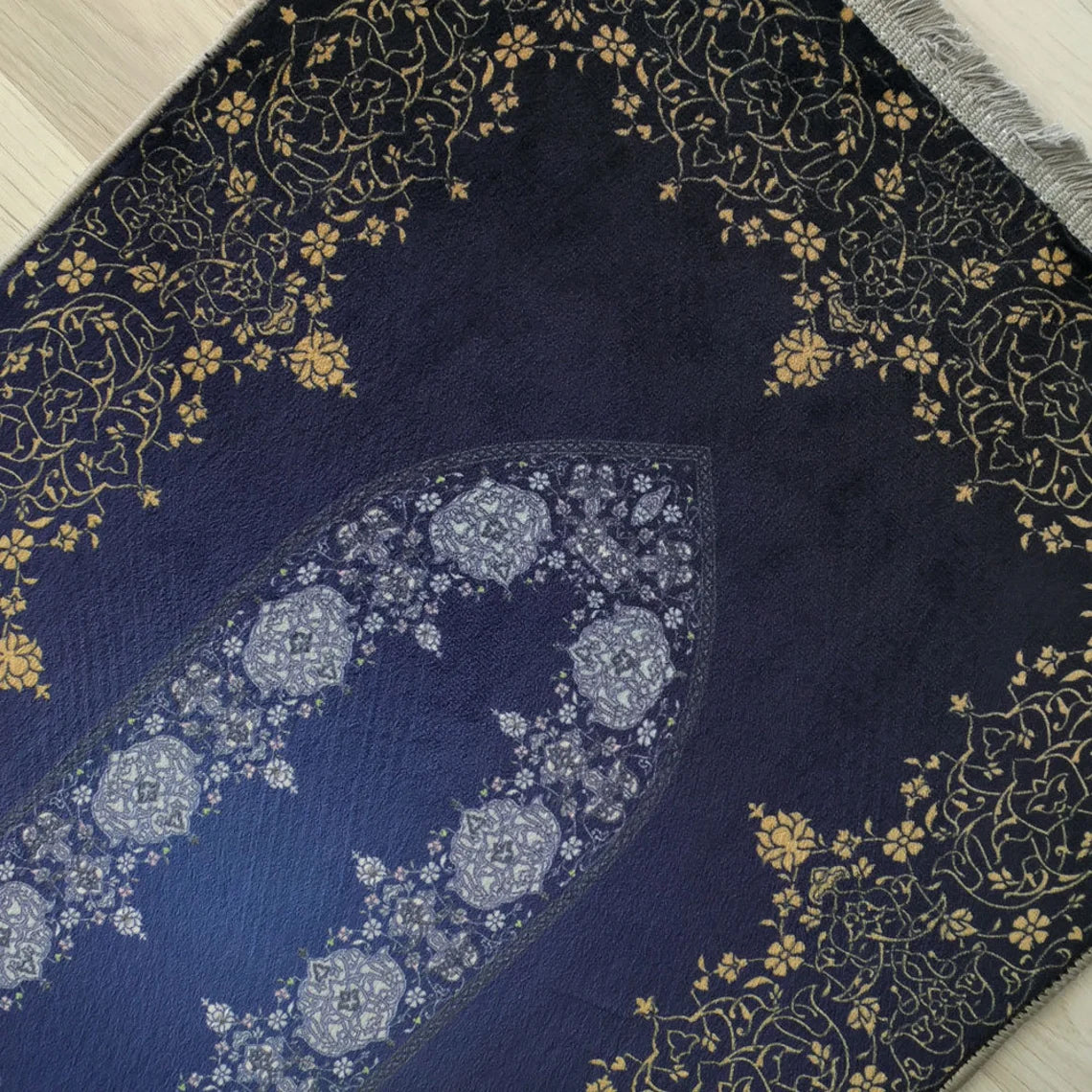 Large Customizable Group & Family Prayer Mat – Soft & Padded Janamaz 612