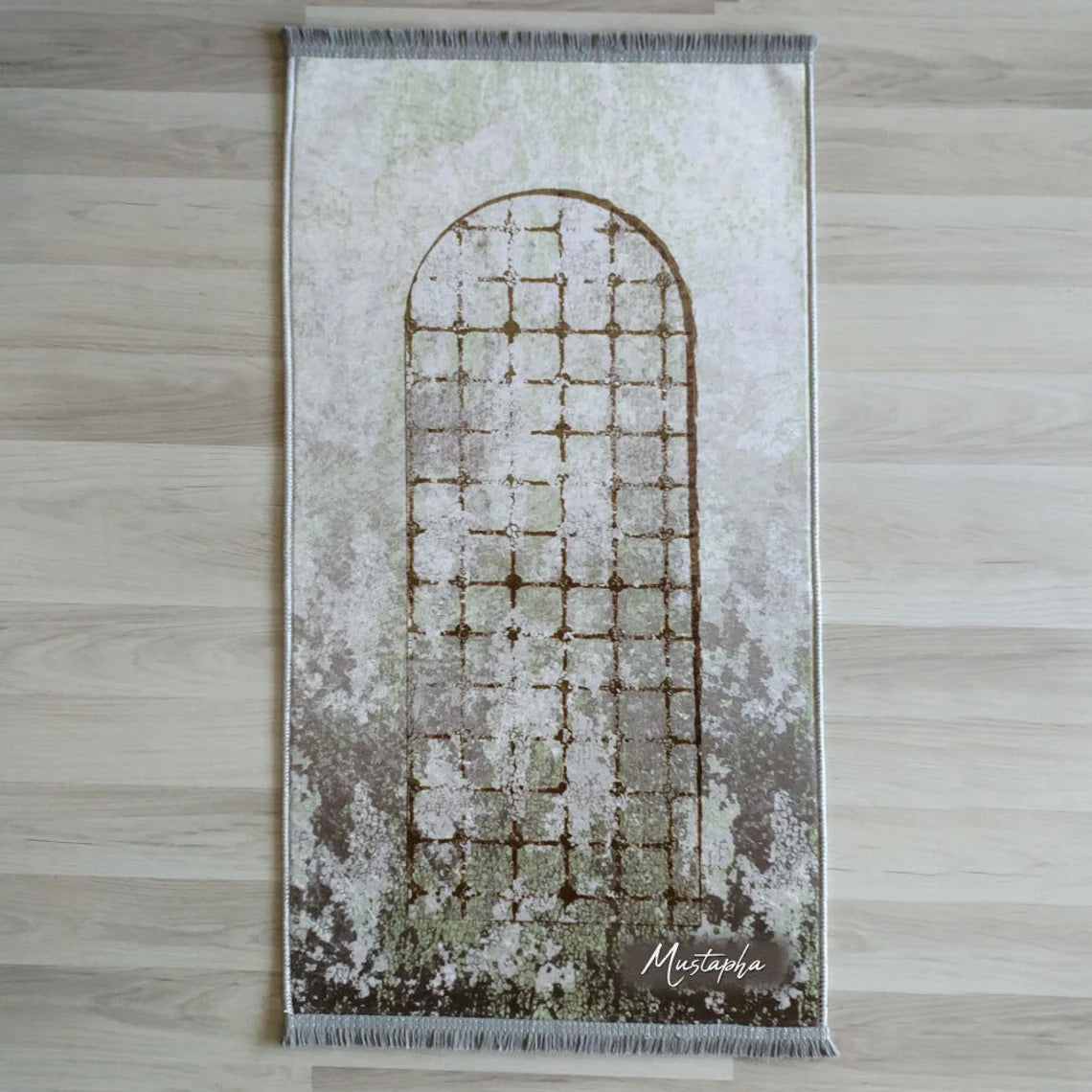 Large Customizable Group & Family Prayer Mat – Soft & Padded Janamaz 408