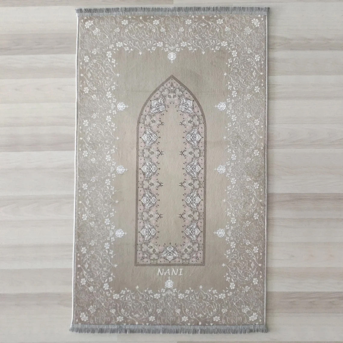 Large Customizable Group & Family Prayer Mat – Soft & Padded Janamaz 612