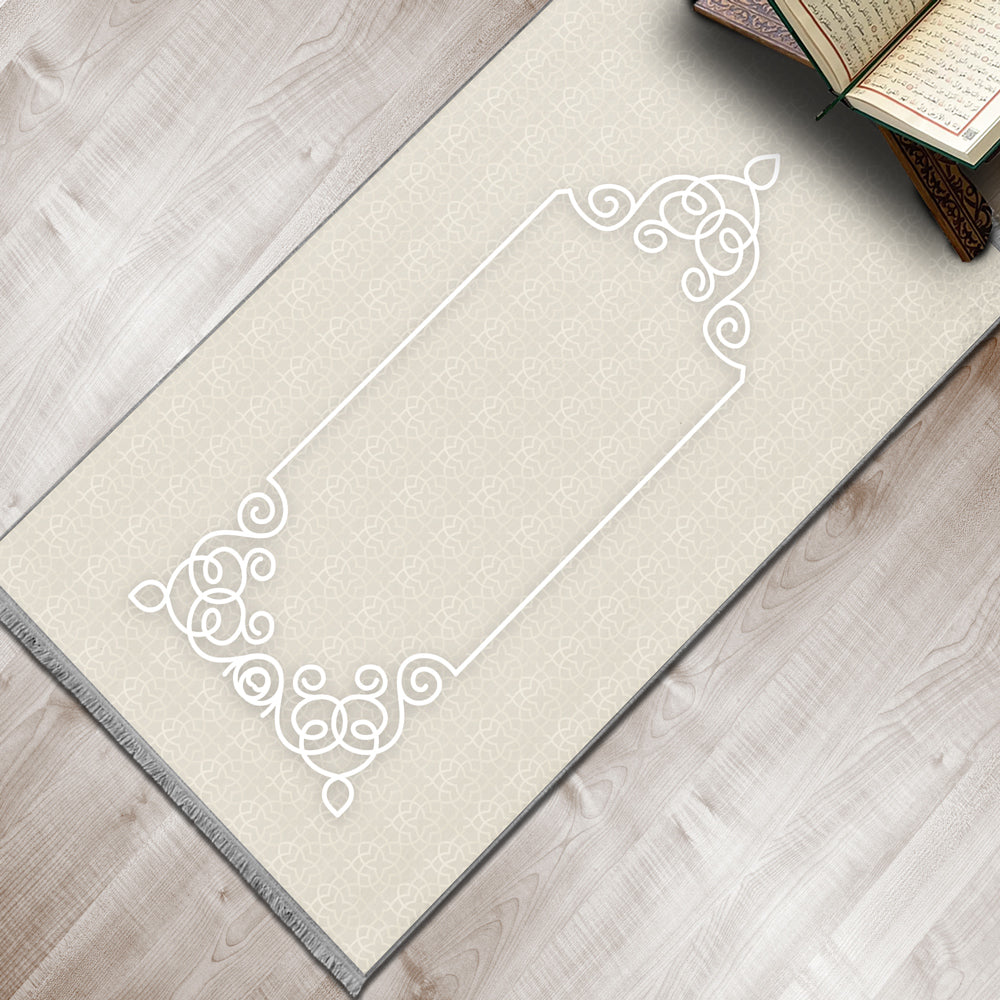 Modern Islamic Foam Padded Personalized Prayer Mat 407