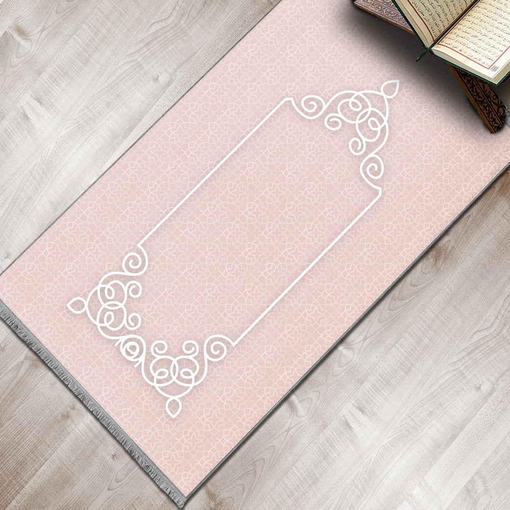 Modern Islamic Foam Padded Personalized Prayer Mat 407