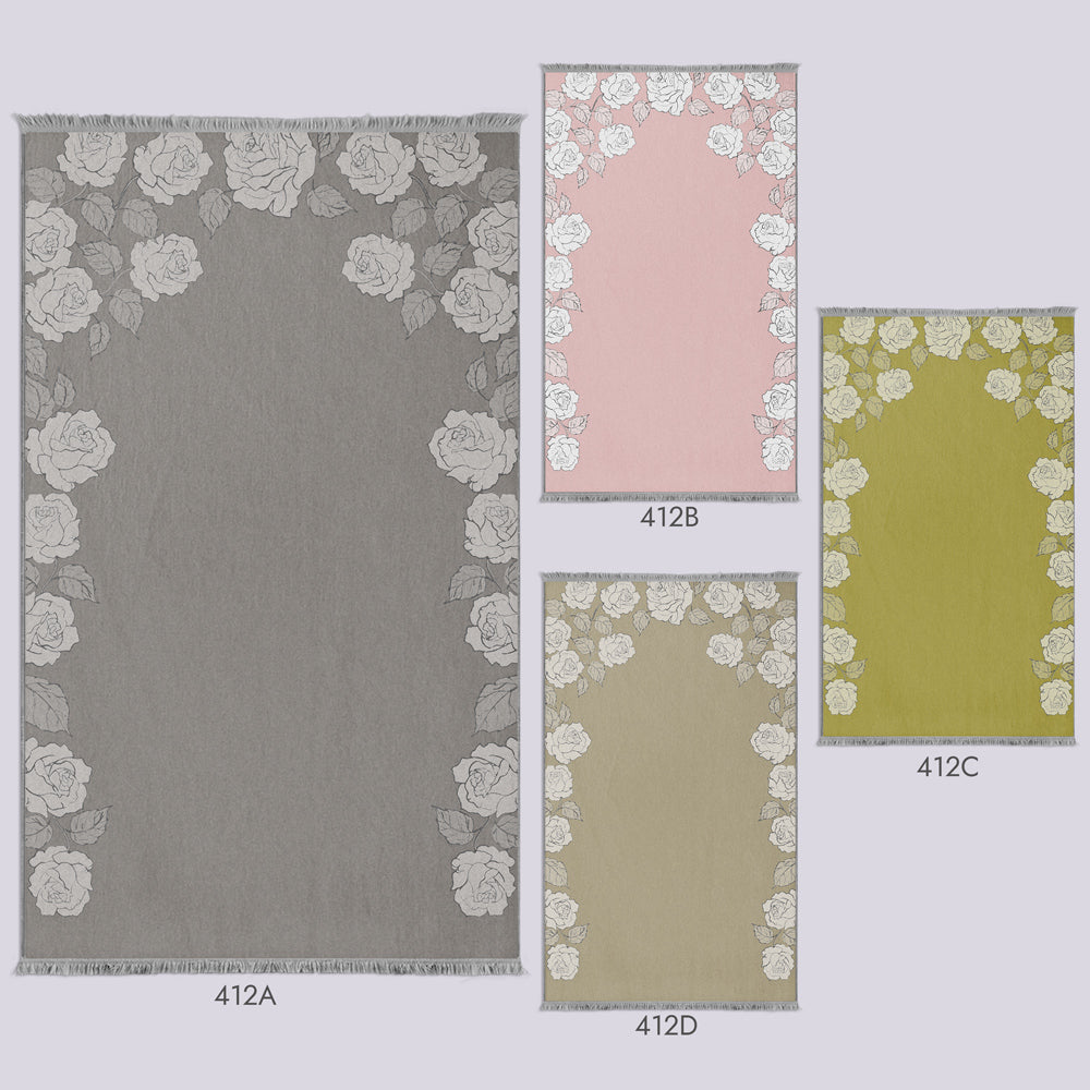 Modern Islamic Foam Padded Personalized Prayer Mat 412