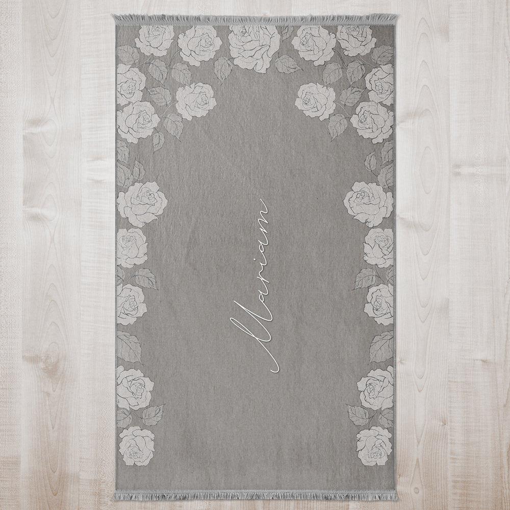 Modern Islamic Foam Padded Personalized Prayer Mat 412