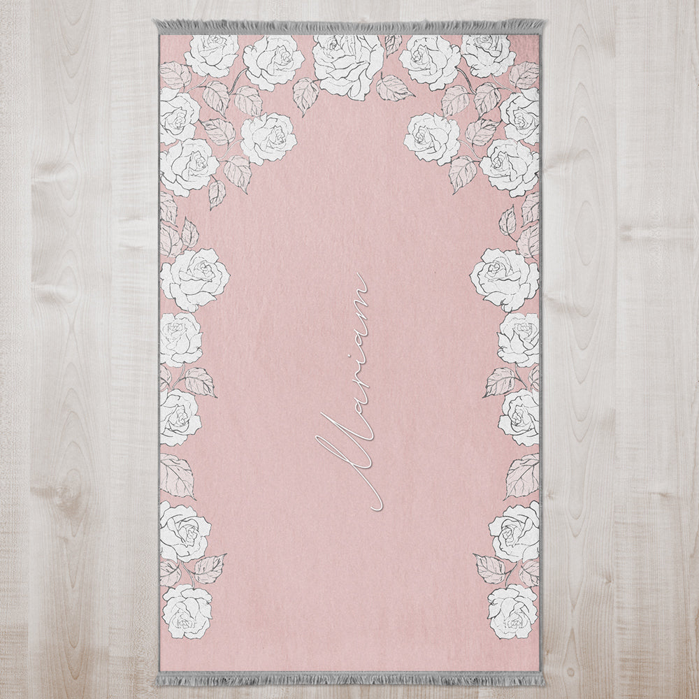 Modern Islamic Foam Padded Personalized Prayer Mat 412