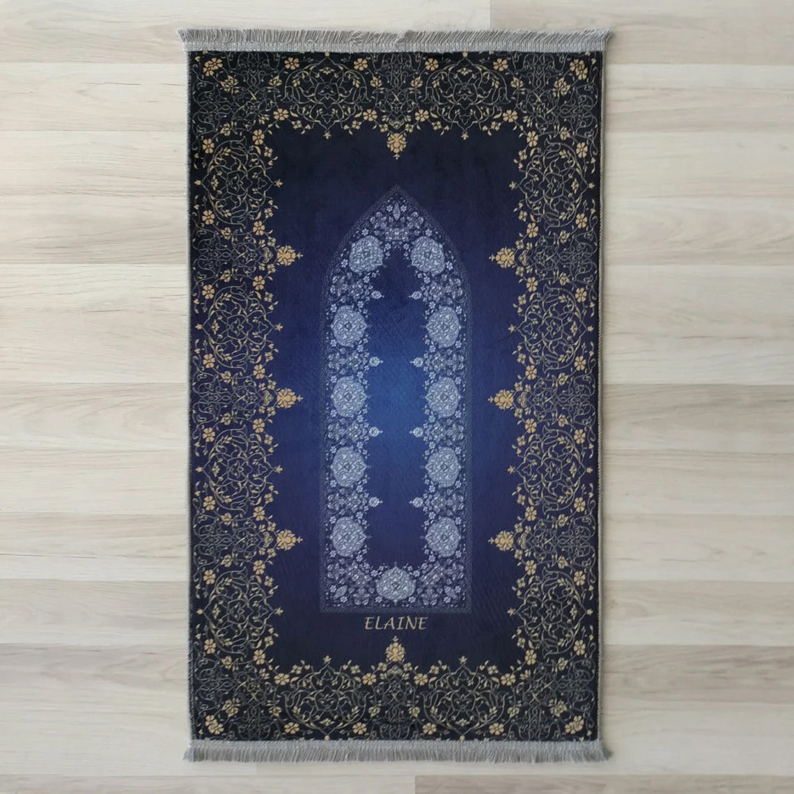 Large Customizable Group & Family Prayer Mat – Soft & Padded Janamaz 612