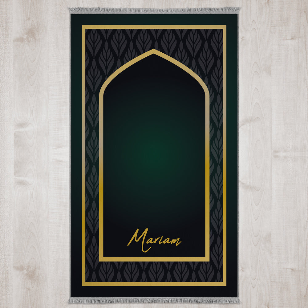 Modern Islamic Cushioned Customizable Prayer Mat 808