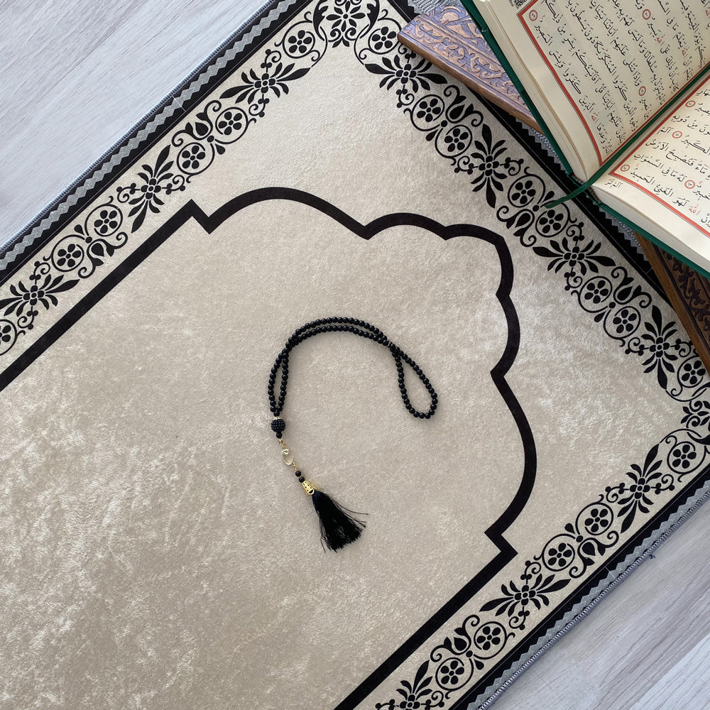 Modern Islamic Cushioned Customizable Prayer Mat 801