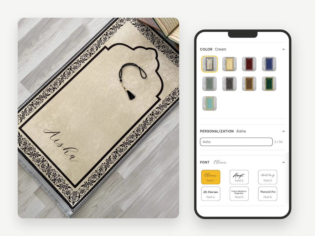 How to Personalize Your Prayer Mat (Step-by-Step Guide)