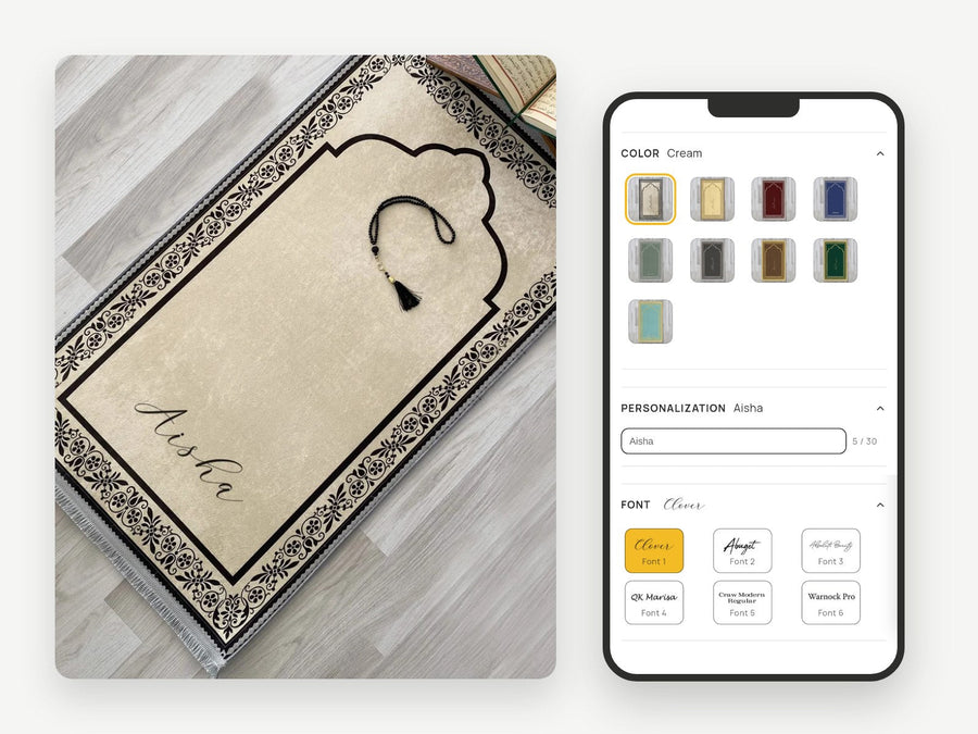 How to Personalize Your Prayer Mat (Step-by-Step Guide)
