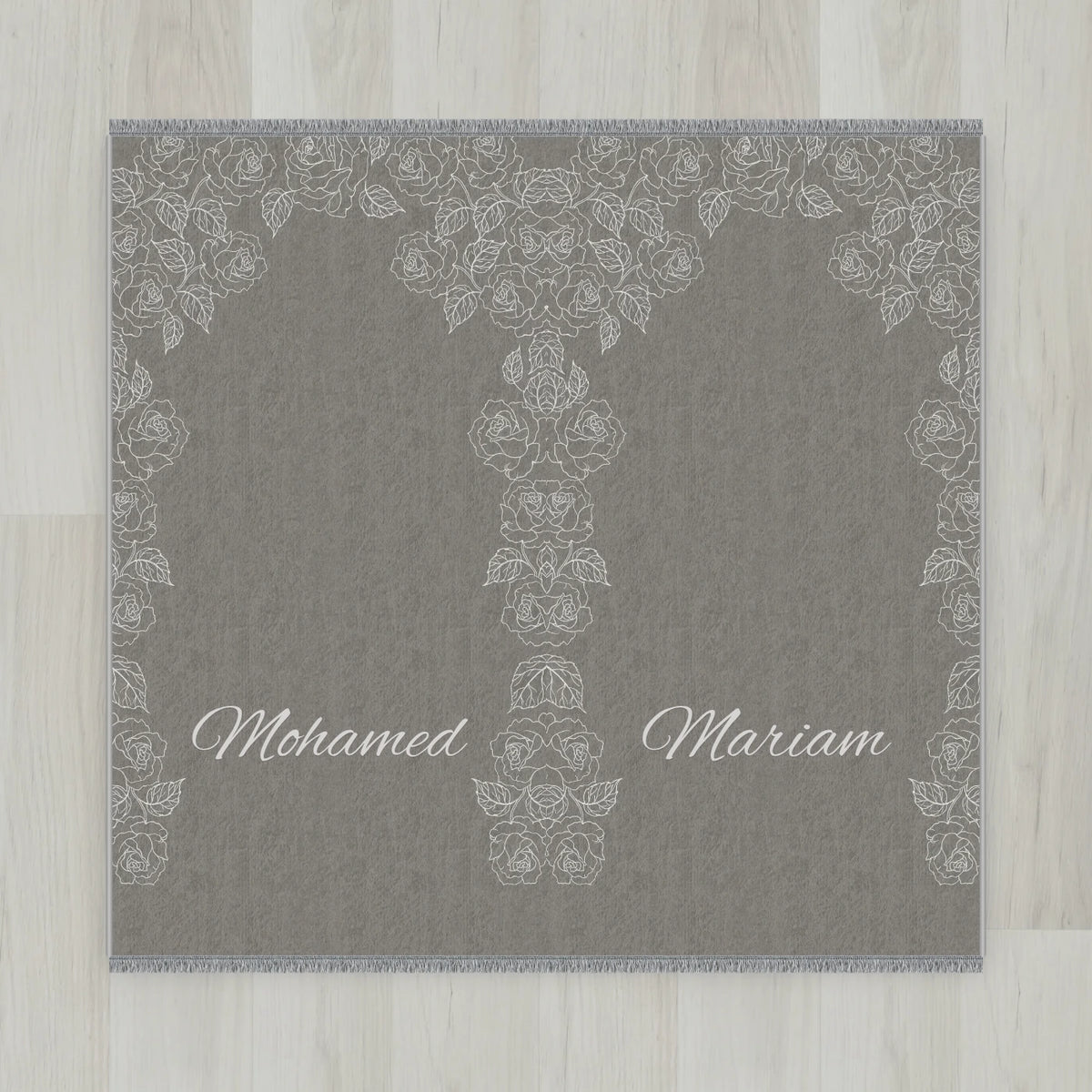 Pure Minimal Personalized Prayer Mat
