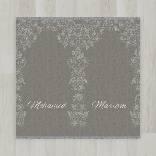 Pure Minimal Personalized Prayer Mat