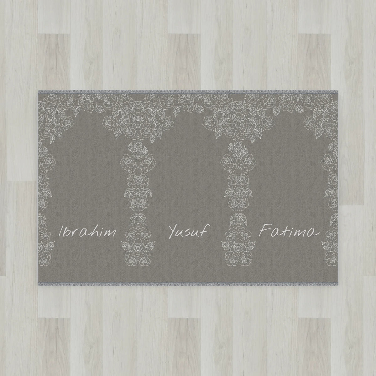 Pure Minimal Personalized Prayer Mat