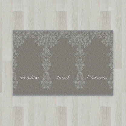 Pure Minimal Personalized Prayer Mat