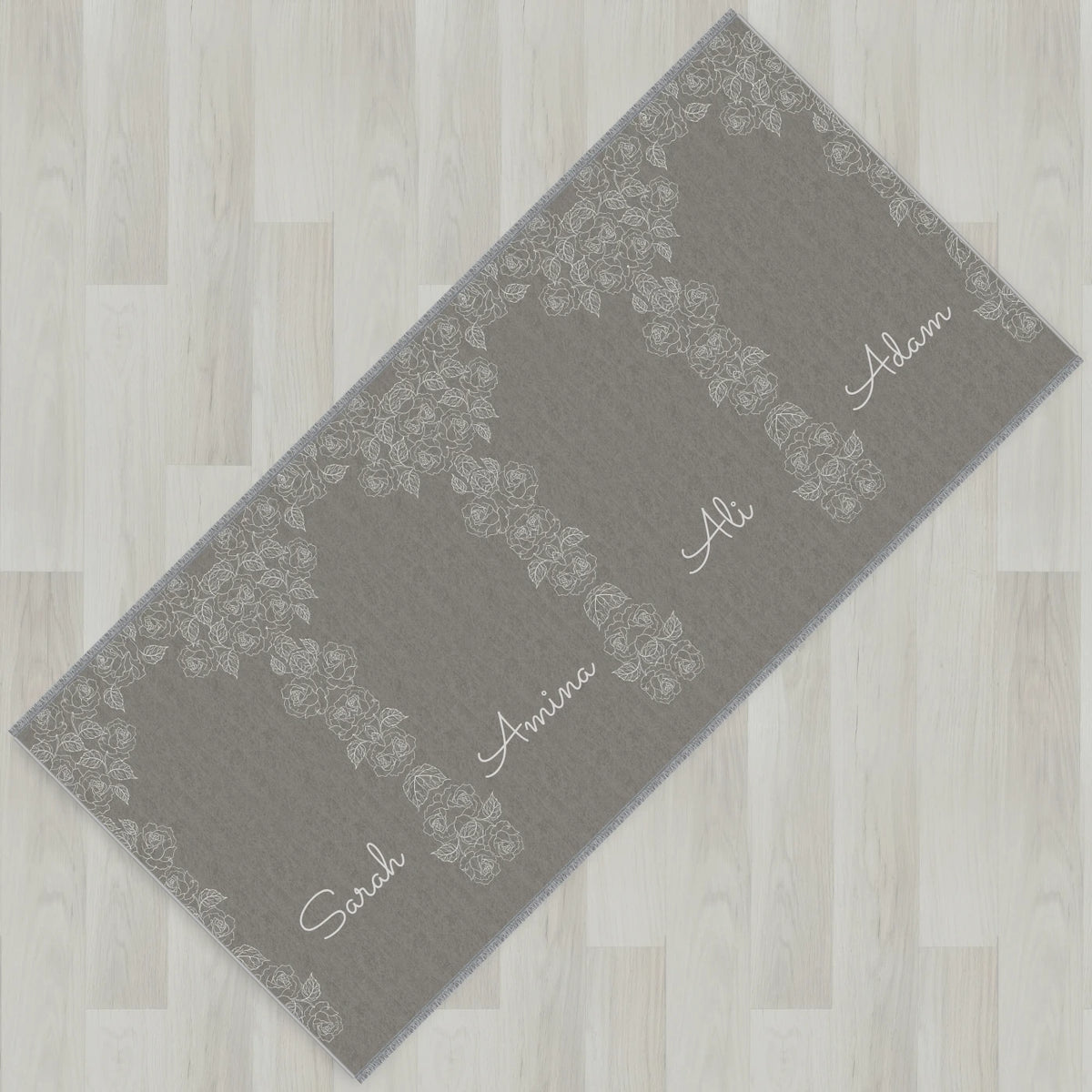 Pure Minimal Personalized Prayer Mat