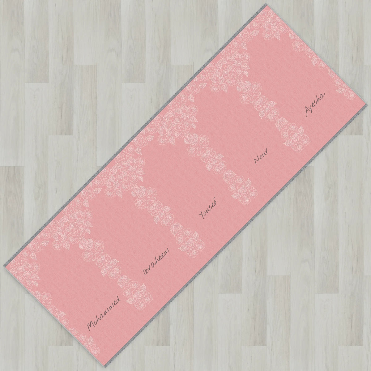 Pure Minimal Personalized Prayer Mat
