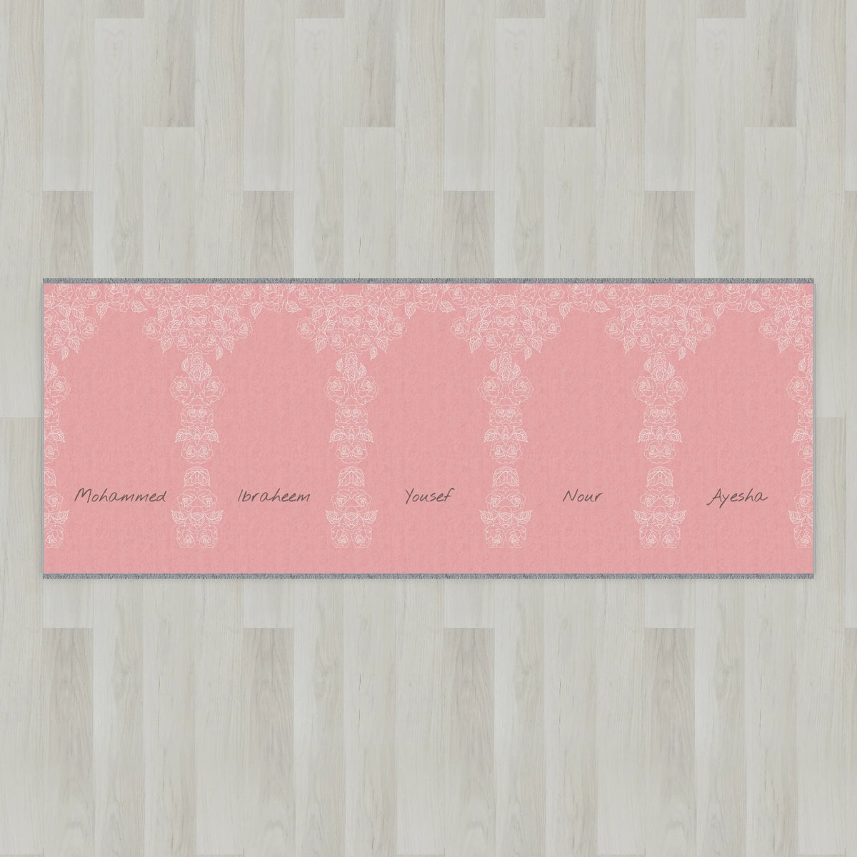 Pure Minimal Personalized Prayer Mat
