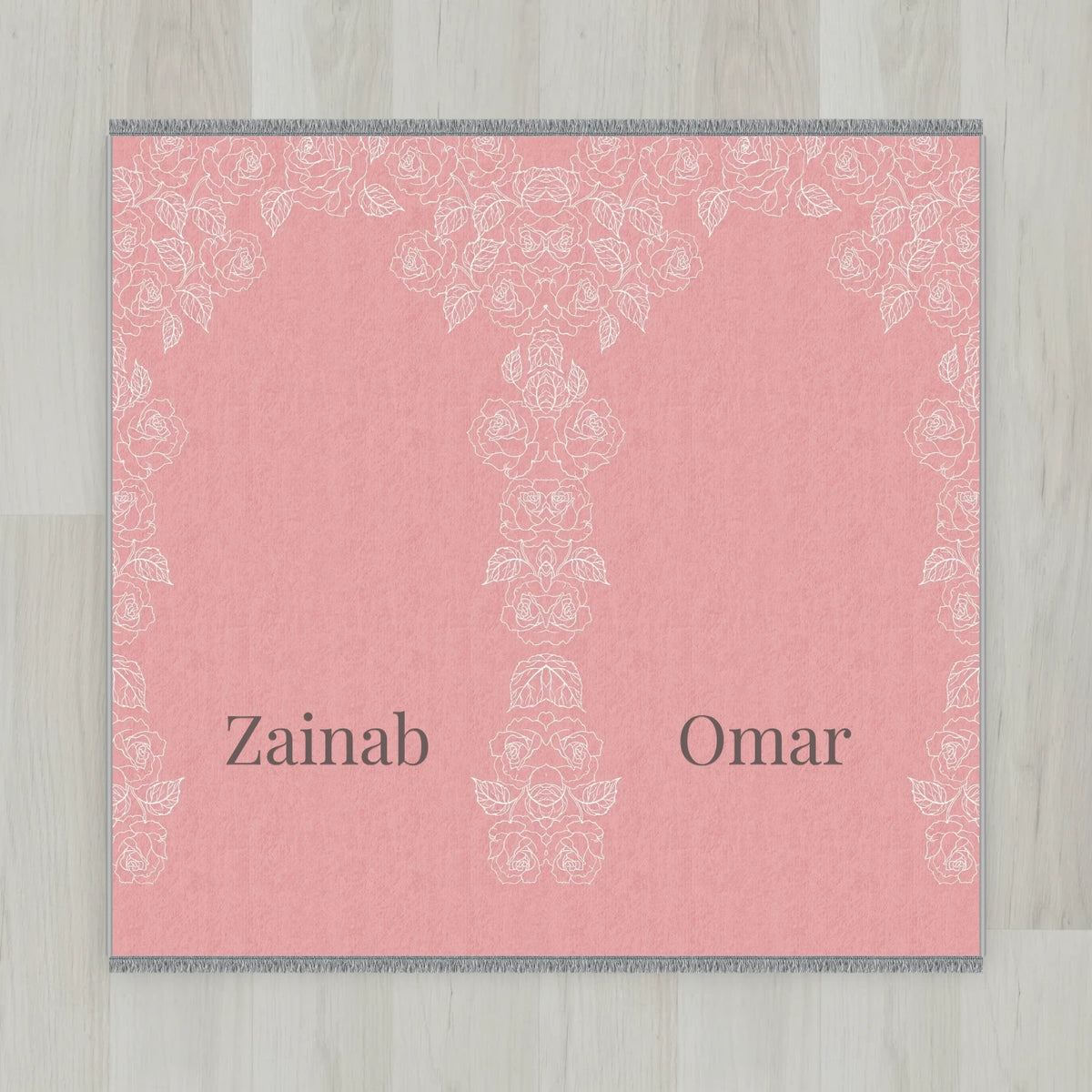 Pure Minimal Personalized Prayer Mat