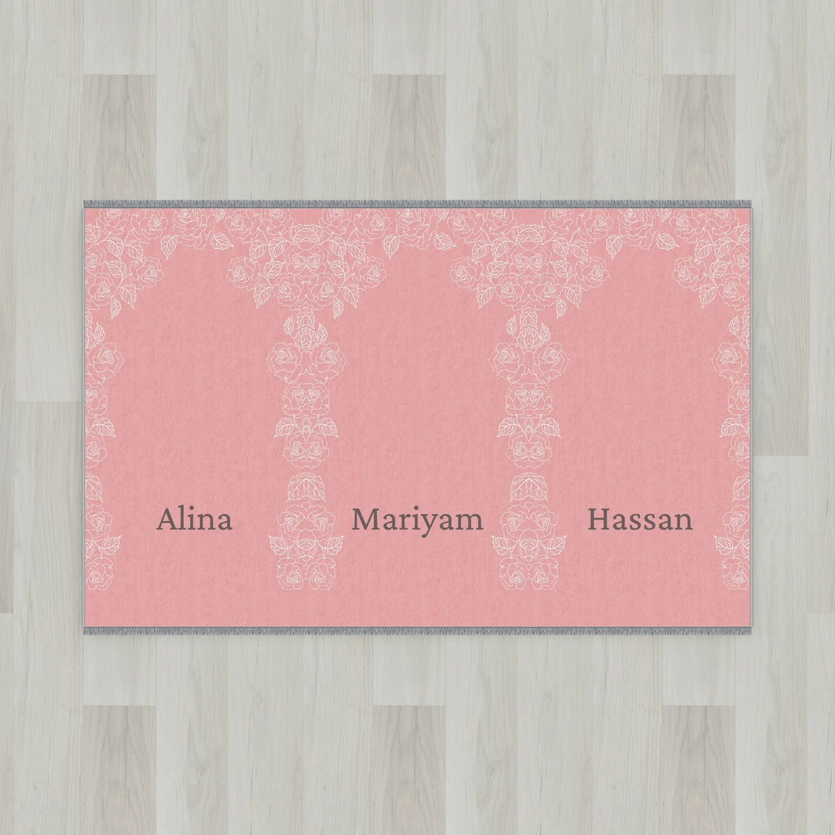 Pure Minimal Personalized Prayer Mat