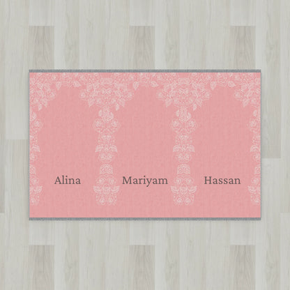Pure Minimal Personalized Prayer Mat