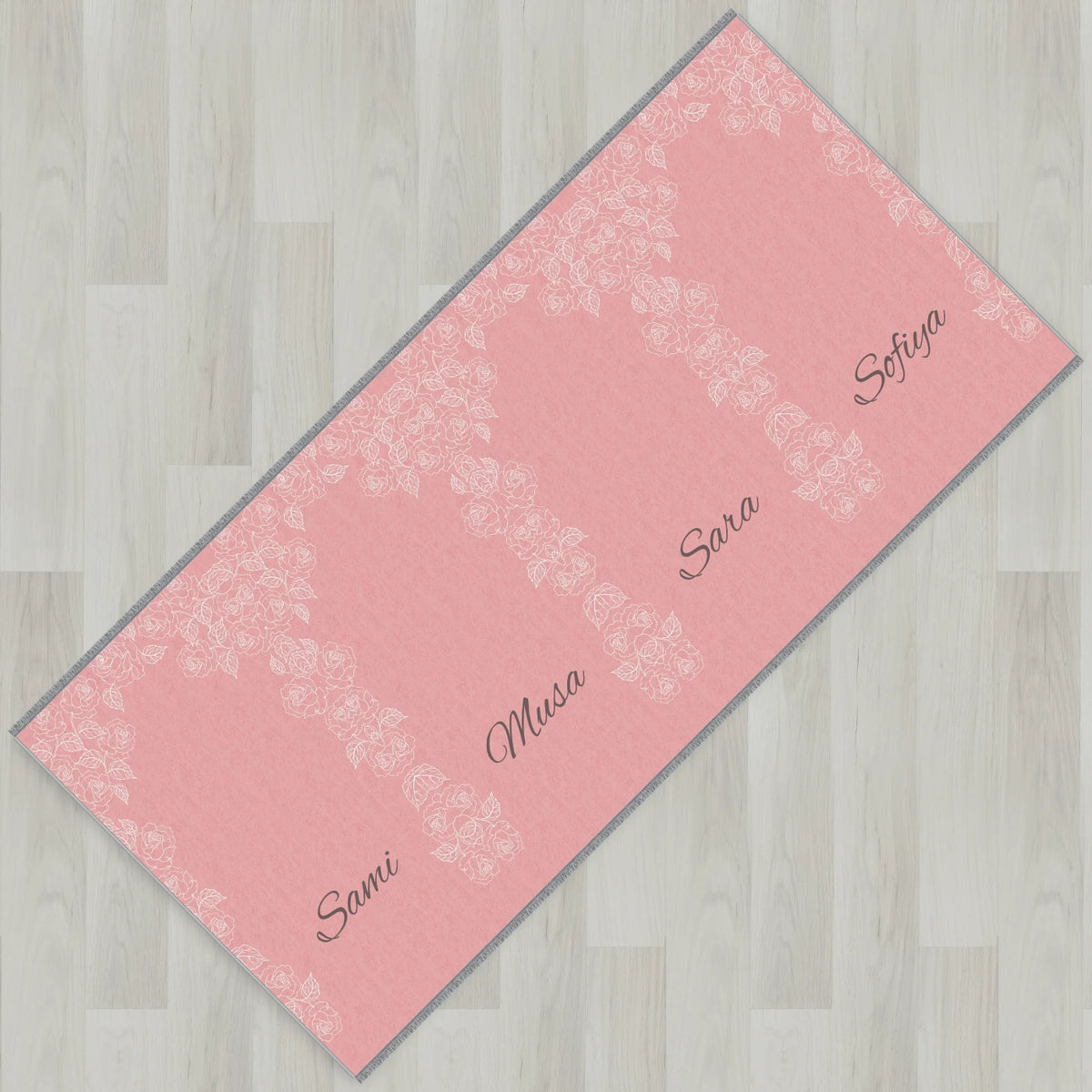 Pure Minimal Personalized Prayer Mat