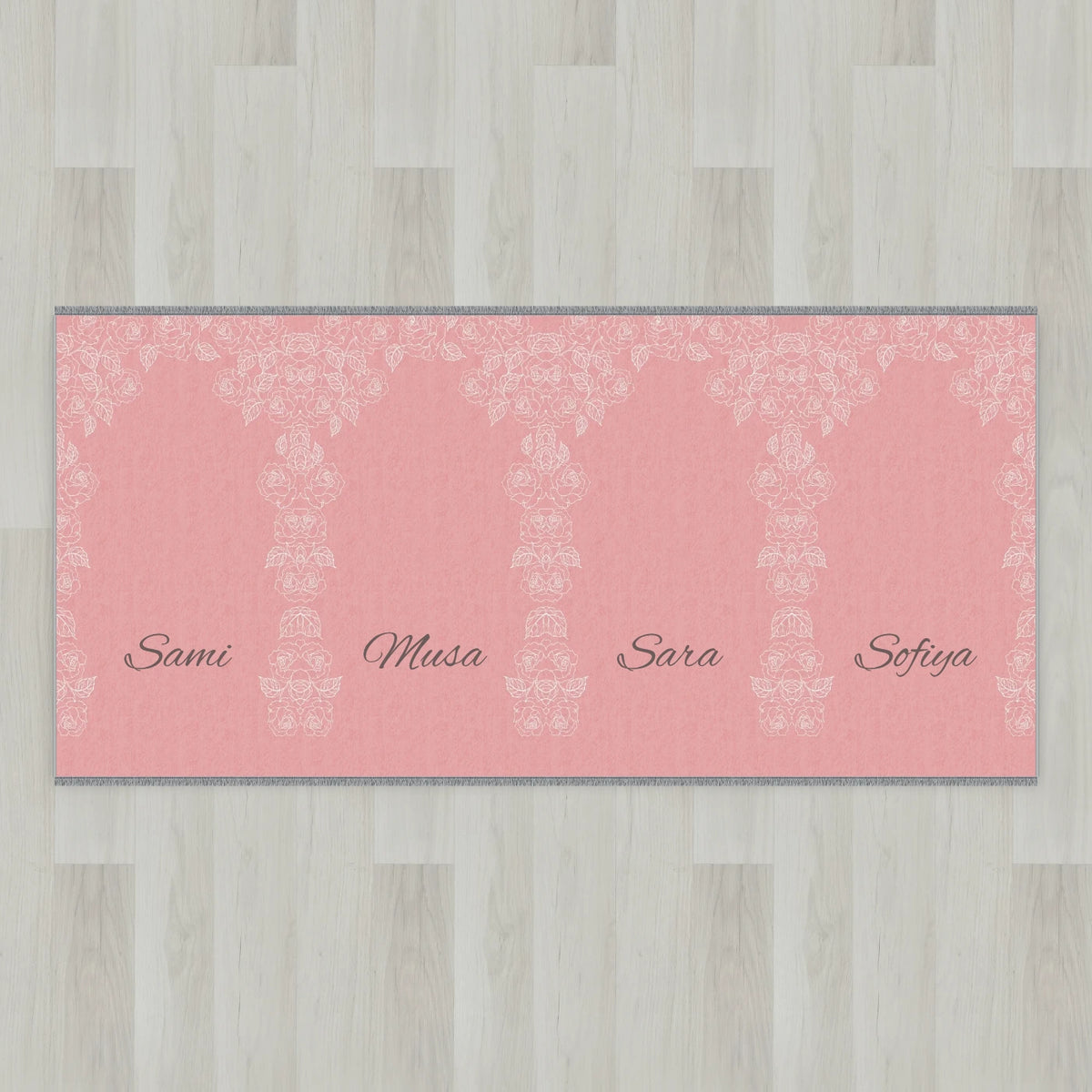 Pure Minimal Personalized Prayer Mat