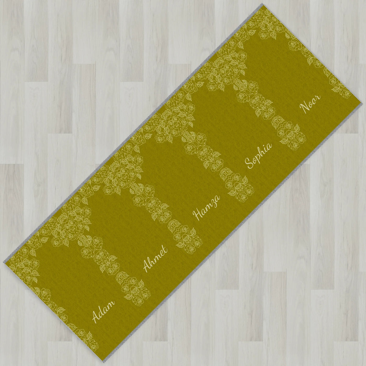 Pure Minimal Personalized Prayer Mat