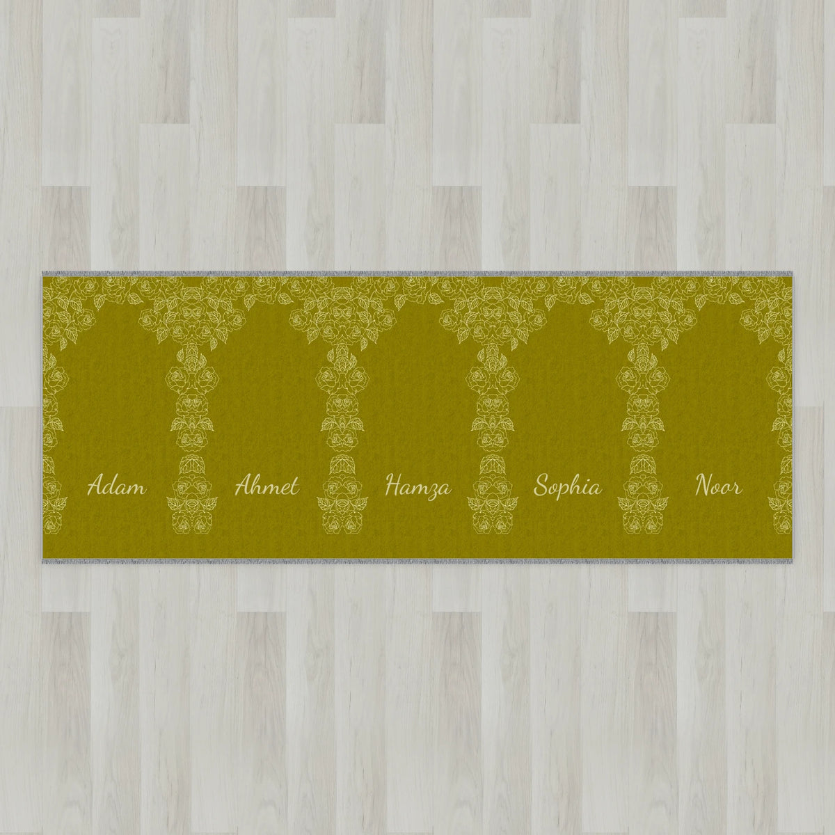 Pure Minimal Personalized Prayer Mat
