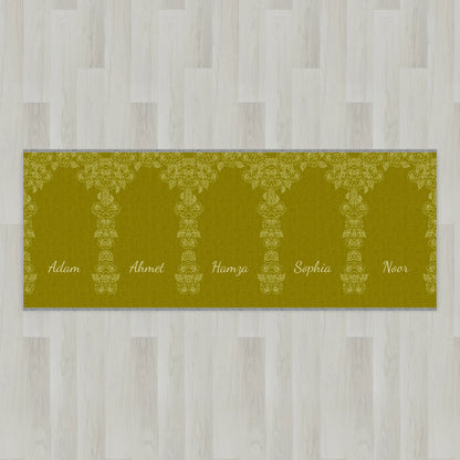 Pure Minimal Personalized Prayer Mat
