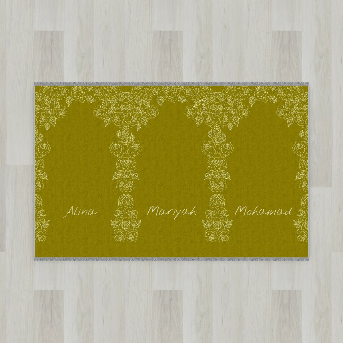 Pure Minimal Personalized Prayer Mat