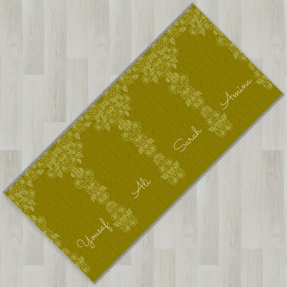 Pure Minimal Personalized Prayer Mat