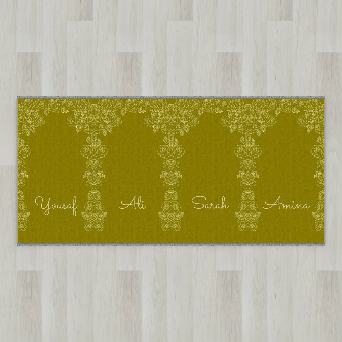 Pure Minimal Personalized Prayer Mat