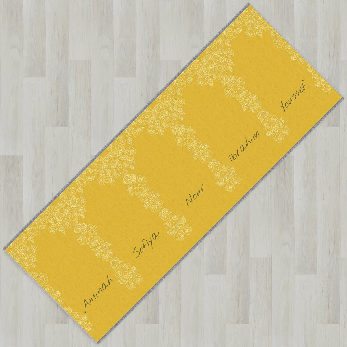 Pure Minimal Personalized Prayer Mat