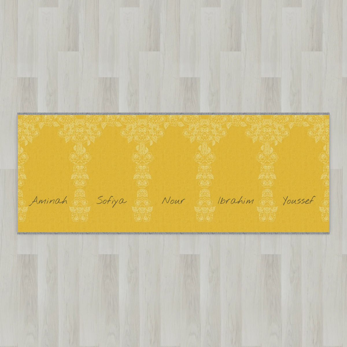 Pure Minimal Personalized Prayer Mat