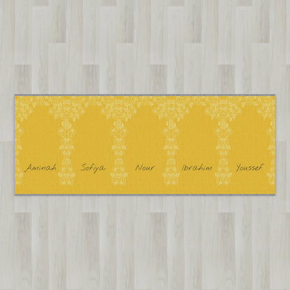 Pure Minimal Personalized Prayer Mat