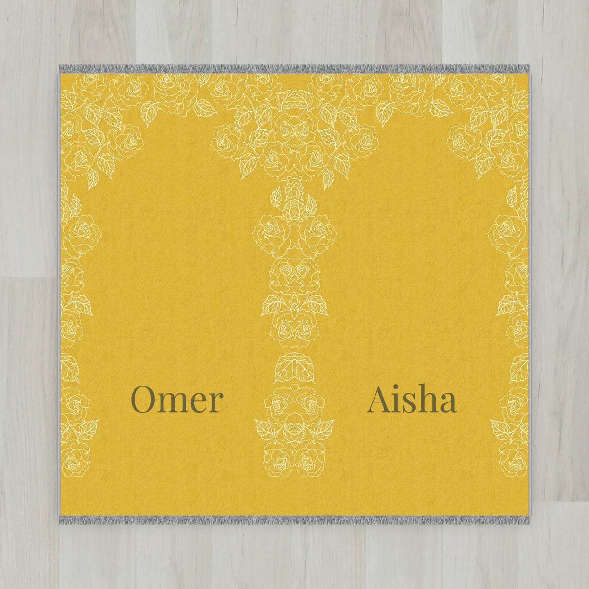 Pure Minimal Personalized Prayer Mat