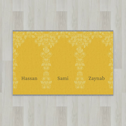 Pure Minimal Personalized Prayer Mat
