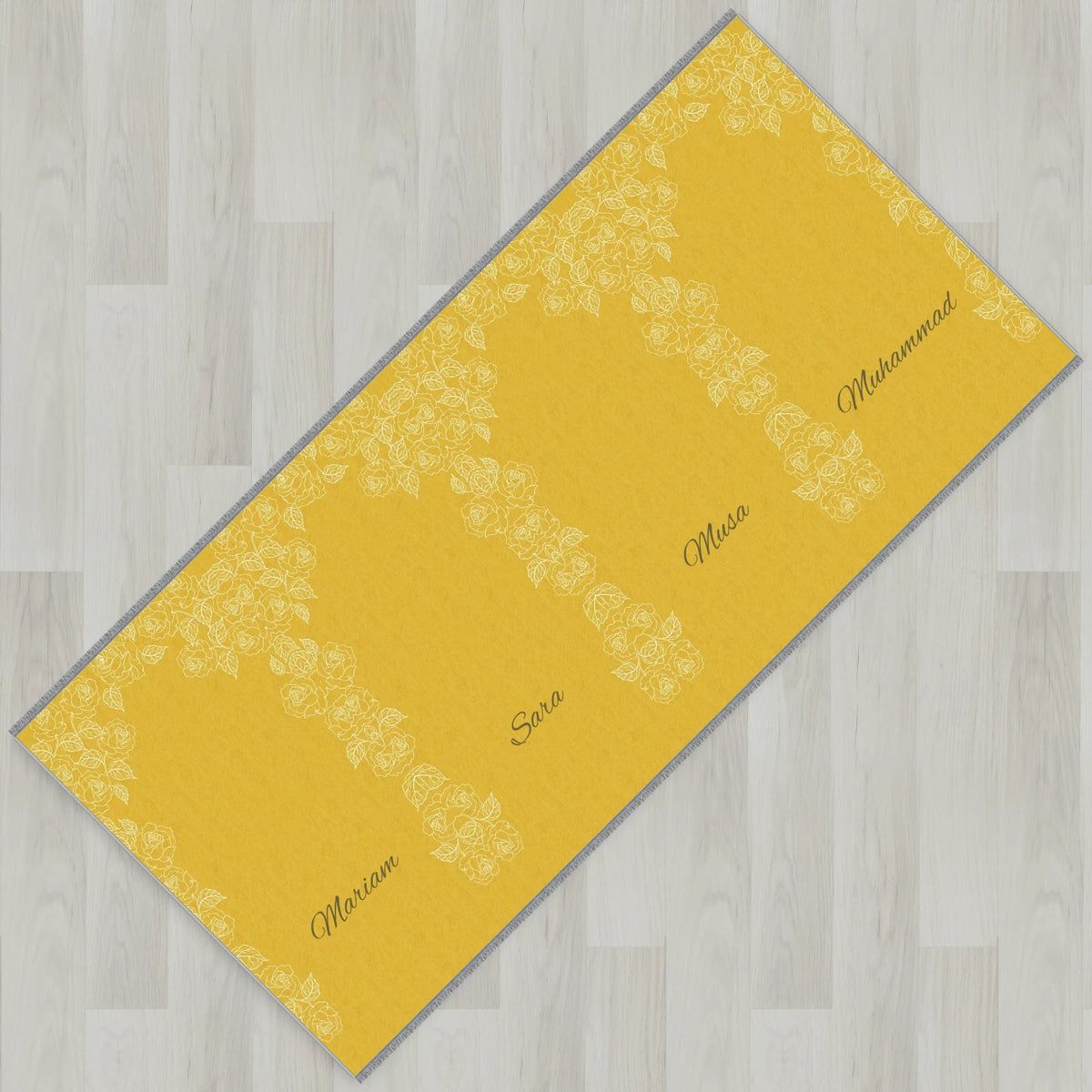 Pure Minimal Personalized Prayer Mat
