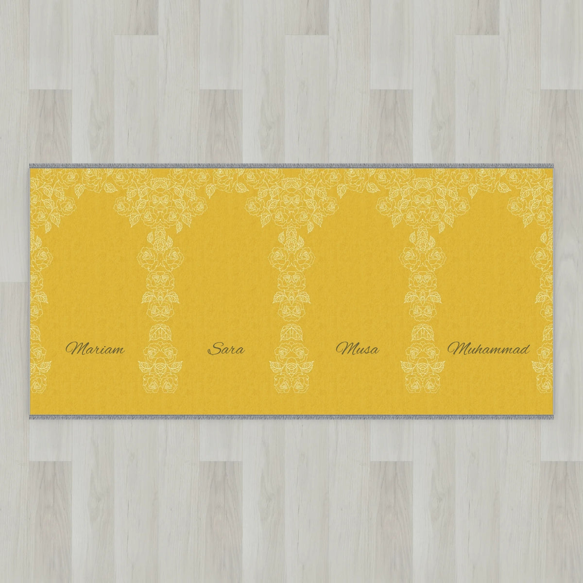 Pure Minimal Personalized Prayer Mat