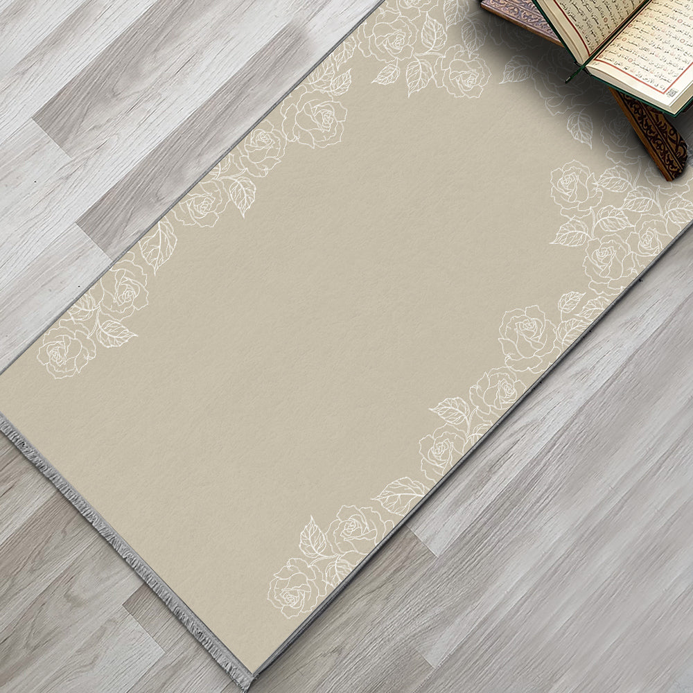 Pure Minimal Personalized Prayer Mat