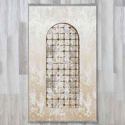 Rustic Window Personalized Prayer Mat