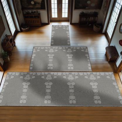 Rose Border Personalized Prayer Mat