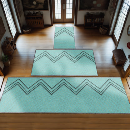Chevron Diamond Personalized Prayer Mat