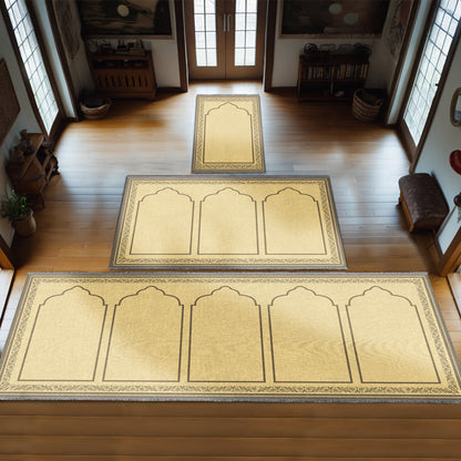 Ottoman Floral Personalized Prayer Mat