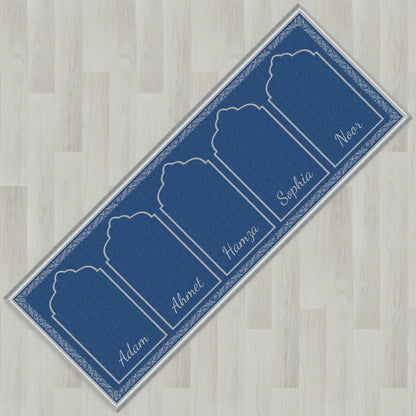 Ottoman Floral Personalized Prayer Mat