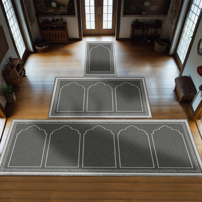 Ottoman Floral Personalized Prayer Mat